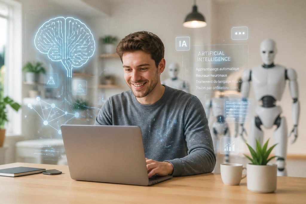 découvrez les bases de l'intelligence artificielle expliquées de manière simple et accessible pour tous.