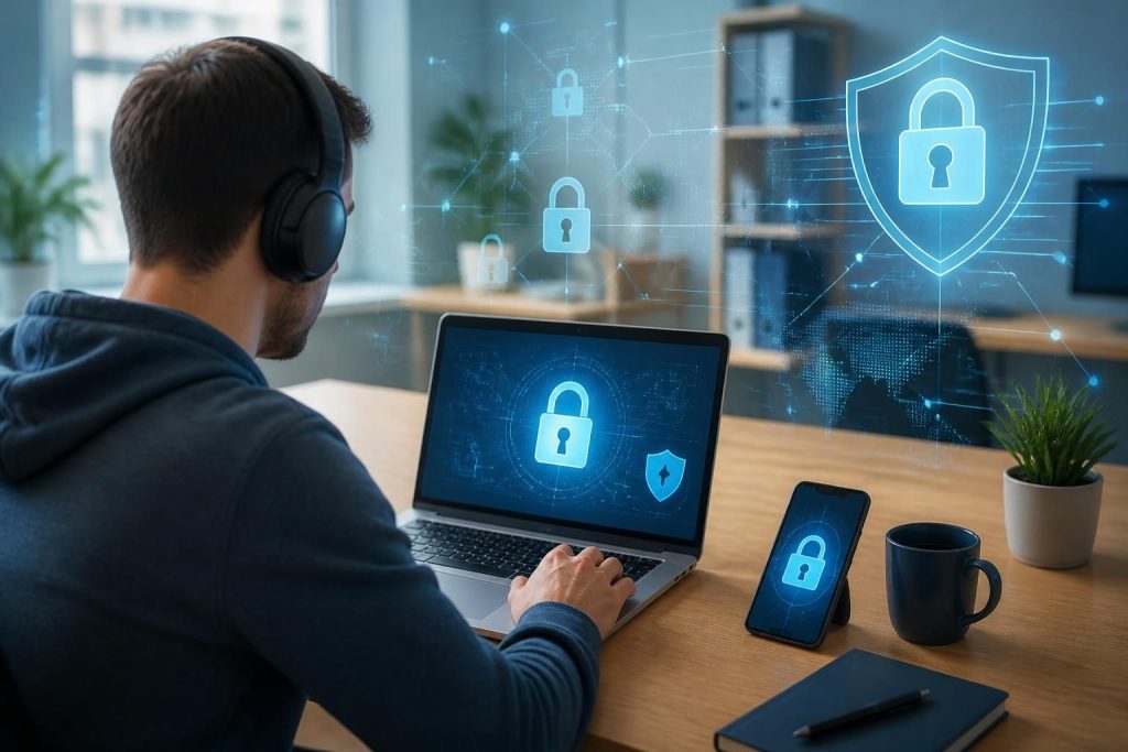 découvrez les principes clés de la cybersécurité pour protéger vos données et naviguer en toute sécurité au quotidien.
