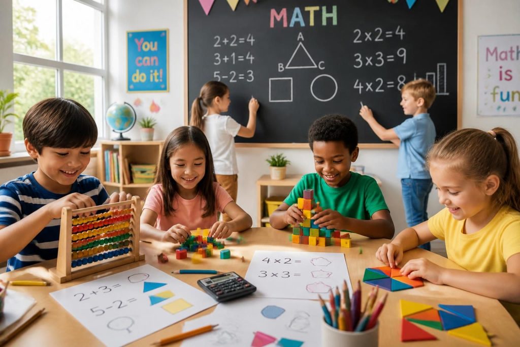 découvrez comment apprendre les maths de manière ludique et interactive pour progresser tout en s'amusant.