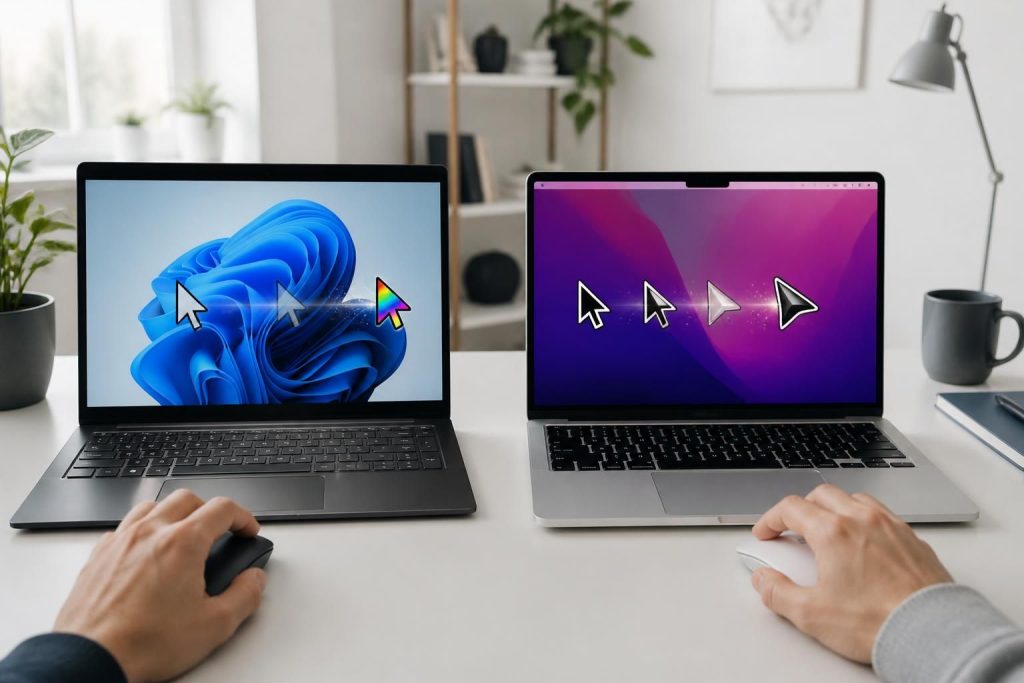 apprenez à changer facilement le curseur de souris sur windows et mac grâce à notre guide simple et rapide. personnalisez votre expérience informatique en quelques clics !