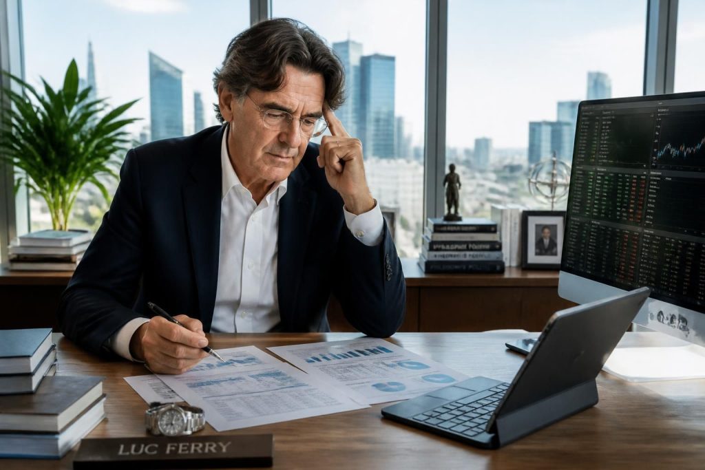 analyse complète de la fortune de luc ferry : découvrez sa situation financière actuelle et les sources de ses revenus.