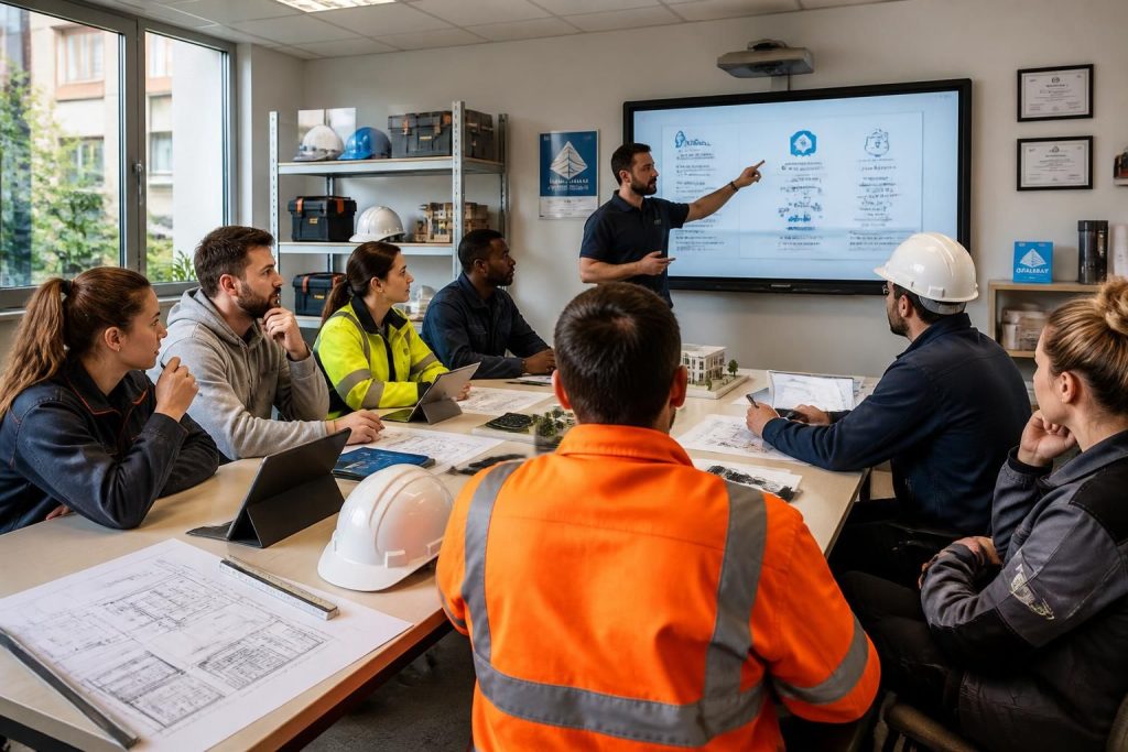 découvrez qualibat formation, votre partenaire pour des certifications et formations de qualité dédiées aux professionnels du bâtiment et de la construction.