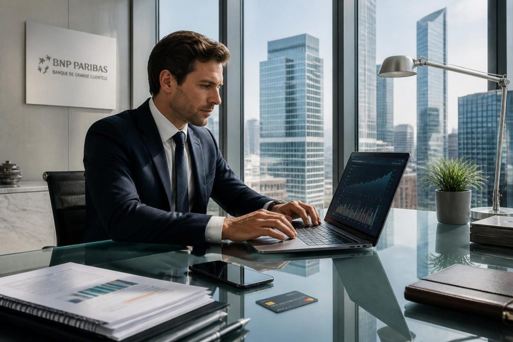 découvrez bnp ma banque entreprise, la solution bancaire dédiée aux professionnels avec des fonctionnalités et services adaptés pour gérer efficacement votre activité.