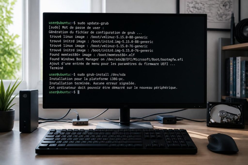 découvrez comment mettre à jour facilement le chargeur de démarrage grub pour améliorer la gestion de vos systèmes d'exploitation et assurer un démarrage optimal.
